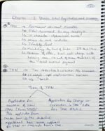SBEC / SBILL  - Chapter 13 Various Initial Registration and Licenses Handwritten Notes - Image 2