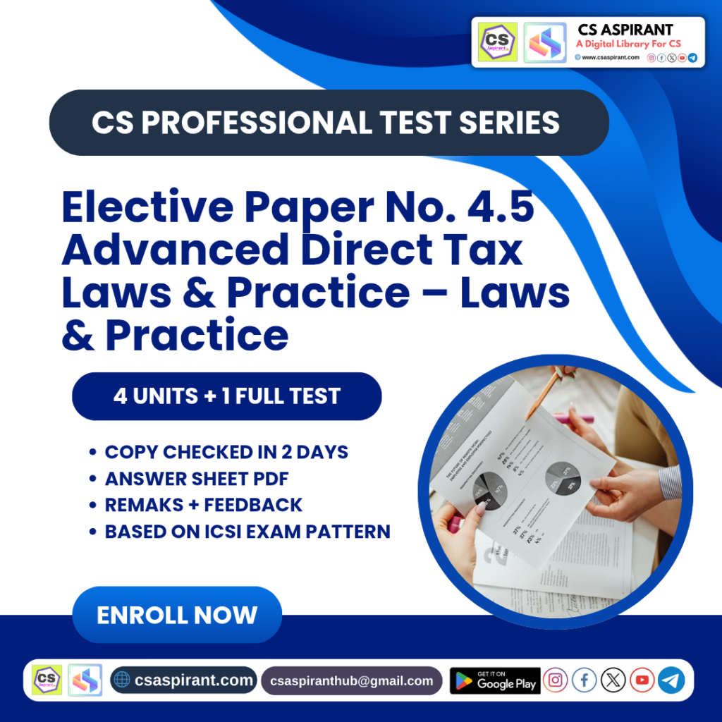 CS Professional Elective Papers Test Series