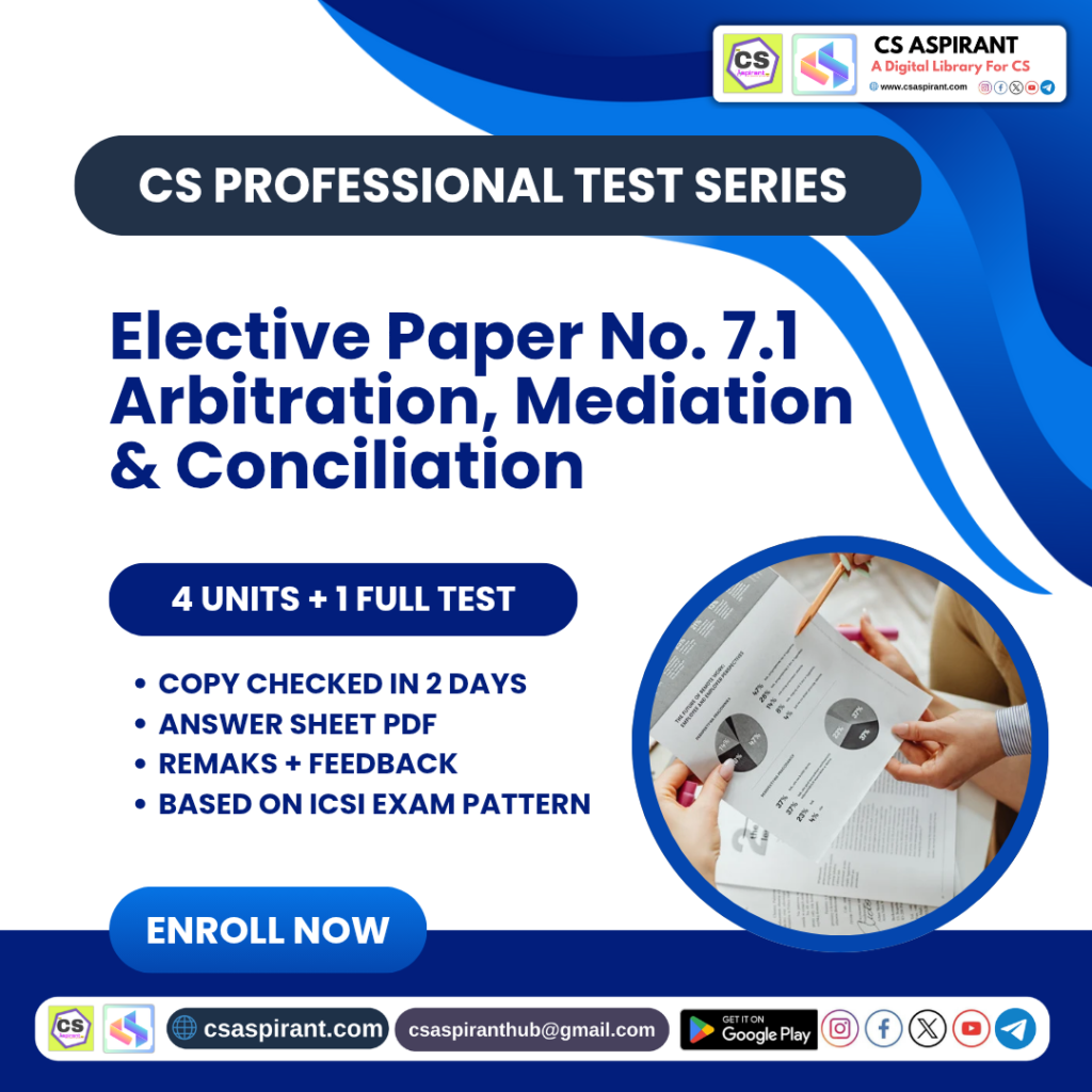 CS Professional Elective Papers Test Series