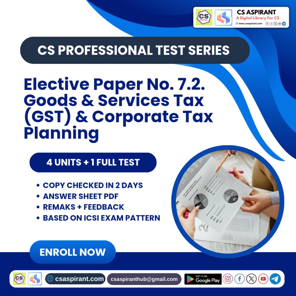CS Professional Elective Papers Test Series
