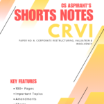 CRVI SHORT NOTES | CS PROFESSIONAL NEW SYLLABUS (PDF)