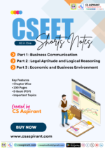 CSEET SHORTS NOTES