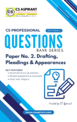 DPA (DRAFTING) Question Bank - CS Professional New Syllabus (E-Book) PDF
