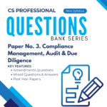 CMADD Question Bank - CS Professional New Syllabus (E-Book) PDF
