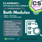 Both Groups Full Syllabus Test Series | CS PROFESSIONAL NEW SYLLABUS