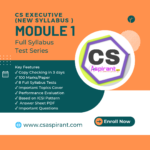 Module 1 (NS) Full Syllabus Test Series | CS EXECUTIVE | CS ASPIRANT