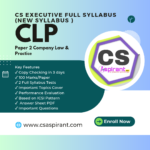 Company Law and Practice Full Syllabus Test Series | CS EXECUTIVE | CS ASPIRANT