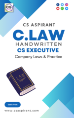 Company Law & Practice Handwritten Notes (New Syllabus) CS EXECUTIVE (E-BOOK)