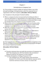 Company Laws & Practice Question Bank E-BOOK (New Syllabus) CS Executive - Image 2
