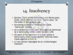Corporate Restructuring, Insolvency Liquidation & Winding-up (PART 2) CS PROF. - Image 5