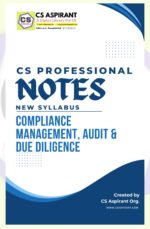 CMADD Notes - CS PROFESSIONAL (New Syllabus) E-Book