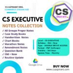 CS Executive Notes Collection Both Group | Google Drive Access | New Syllabus 2026 - Image 2