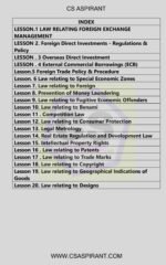 ECIPL SHORTS NOTES | CS EXECUTIVE NEW SYLLABUS (PDF) - Image 2